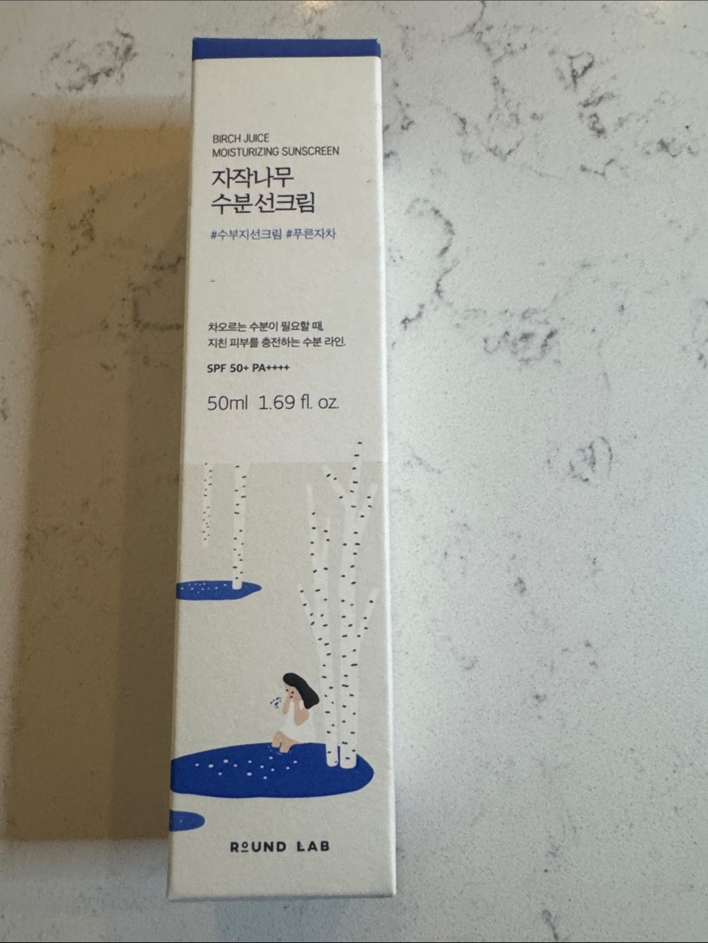 Round Lab Birch Juice Moisturizing Sunscreen SPF 50+ PA++++ Korean Version